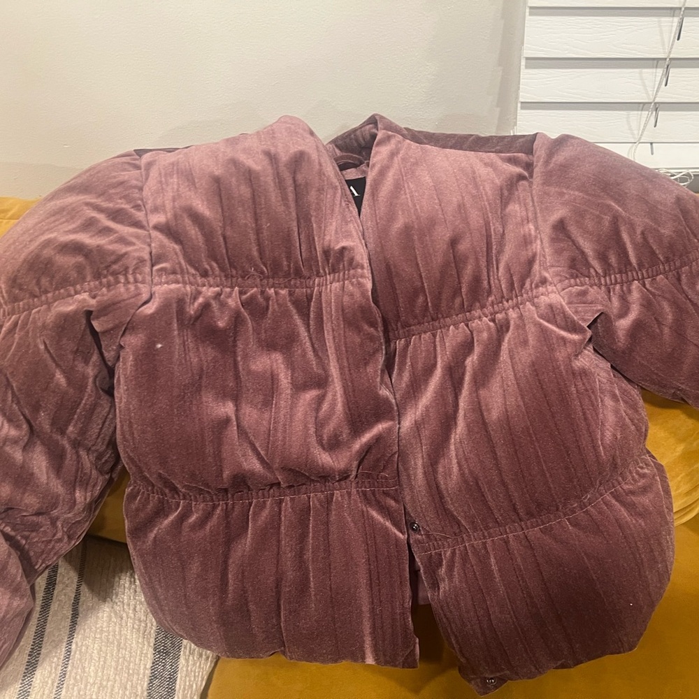 Kids Zara puffer coat unique color